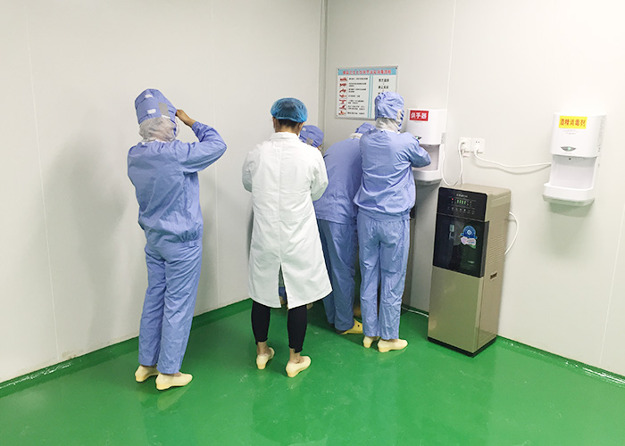 01-人員上崗更衣、洗手、消毒